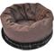 Show in main carousel: P.L.A.Y. Pet Lifestyle and You Snuggle Covered/Bolster Cat & Dog Bed, Truffle Brown, Large slide 10 of 13