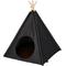 Show in main carousel: P.L.A.Y. Pet Lifestyle and You Teepee Tent Covered Cat & Dog Bed, Urban Denim slide 3 of 8