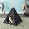 Show in main carousel: P.L.A.Y. Pet Lifestyle and You Teepee Tent Covered Cat & Dog Bed, Urban Denim slide 4 of 8