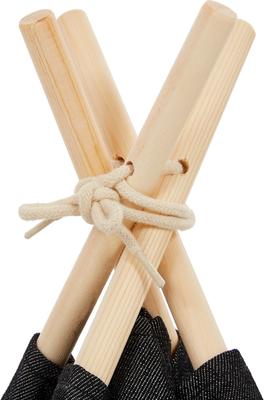 Show full view: P.L.A.Y. Pet Lifestyle and You Teepee Tent Covered Cat & Dog Bed, Urban Denim slide 6 of 8