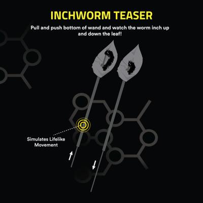 Show full view: Playology Inchworm Teaser Cat Toy slide 2 of 8