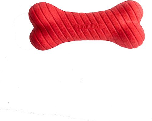 Show full view: Playology Scented Dual Layer Bone Dog Toy, Medium, 2 count, Beef slide 4 of 10