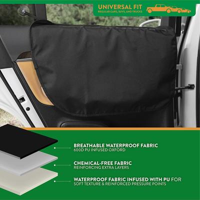 Show full view: Plush Paws Products Waterproof Cargo Liner with Bumper & Side Panels, Black, Standard slide 5 of 8