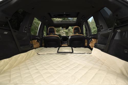 Show full view: Plush Paws Products Waterproof Cargo Liner with Bumper & Side Panels, X-Large, Tan slide 7 of 12