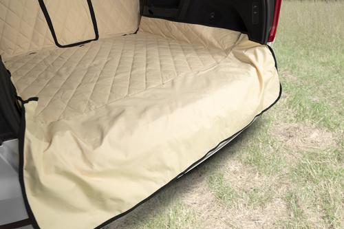 Show full view: Plush Paws Products Waterproof Cargo Liner with Bumper & Side Panels, X-Large, Tan slide 9 of 12
