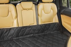 Plush Paws Products Waterproof Non-Slip Car Bench Seat Cover, Black, Regular slide 2 of 6