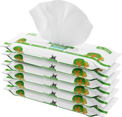 Pogi's Pet Supplies Deodorizing Wipes for Dogs & Cats, 120 count, Unscented