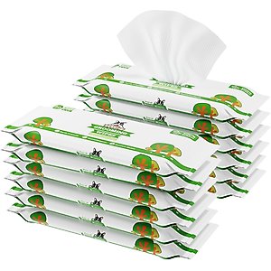 Pogi's Pet Supplies Deodorizing Wipes for Dogs & Cats, 240 count, Green Tea Leaf