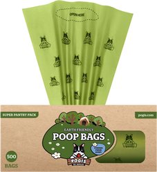 Pogi's Pet Supplies Pantry Pack Poop Bags, Scented, 500 count