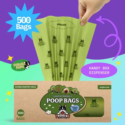 Show full view: Pogi's Pet Supplies Pantry Pack Poop Bags, Scented, 500 count slide 5 of 9
