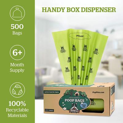 Show full view: Pogi's Pet Supplies Pantry Pack Poop Bags, Scented, 500 count slide 6 of 9