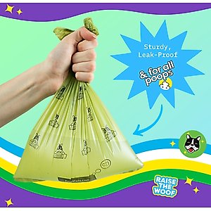 Pogi's Pet Supplies Pantry Pack Poop Bags, Unscented, 500 count