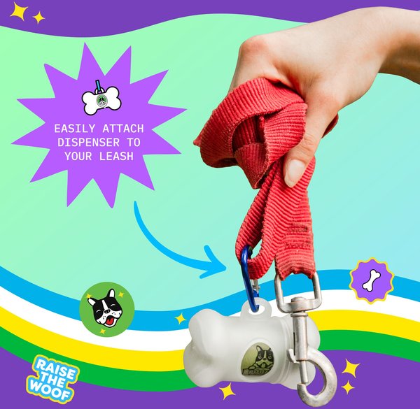 Show full view: Pogi's Pet Supplies Poop Bag Dispenser + 15 Scented Waste Bags slide 4 of 10