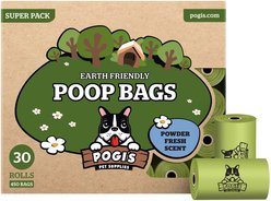Pogi's Pet Supplies Poop Bags, Scented, 450 count