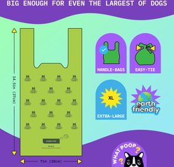 Pogi's Pet Supplies Unscented Easy-Tie Handle Dog Poop Bags, 300 count slide 2 of 7