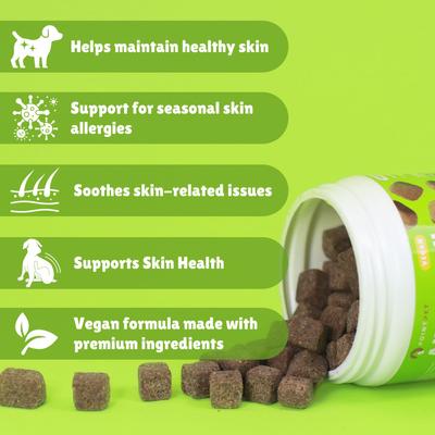 Show full view: PointPet Anti-Itch Support Peanut Butter Flavored Dog Soft Chews Supplement, 90 count slide 6 of 10