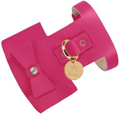 PoisePup Candy Swirl Leather Basic Dog Harness, Pink, Small: 18 to 20.5-in chest