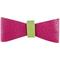 Show in main carousel: PoisePup Candy Swirl Leather Dog Bow Tie, Pink/Green, Large slide 1 of 3