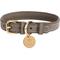 Show in main carousel: PoisePup Desert Mint Leather Standard Dog Collar, Grey, Large: 15.7 to 18.8-in neck, 0.9-in wide slide 1 of 3