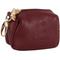 Show in main carousel: PoisePup Luscious Bow Leather Poop Bag Dispenser, Burgundy slide 1 of 3