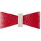 Show in main carousel: PoisePup Melting Hearts Leather Dog Bow Tie, Red/White, Large slide 1 of 3