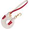 Show in main carousel: PoisePup Melting Hearts Leather Handle Rope Dog Leash, White/Red, 5-ft long, 1/2-in wide slide 1 of 3