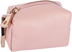 PoisePup Sweetest Thing Leather Poop Bag Dispenser, Light Pink slide 1 of 3