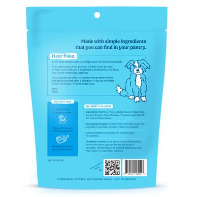 Show full view: Poke's Bac'n Me Crazy Soft & Chewy Dog Treats, 8-oz bag slide 3 of 8