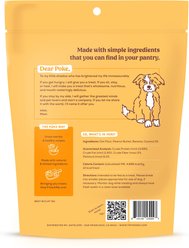 Poke's PB'Nana Pie Biscuit Crunchy Dog Treats, 8-oz bag slide 2 of 6