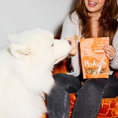 Show full view: Poke's P'Nutty for 'Nanas Peanut Butter & Banana Soft & Chewy Dog Treats, 8-oz bag slide 7 of 8