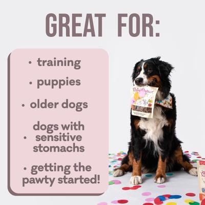 Show full view: Polkadog Cake Batter Soft & Chewy Dog Treats, 10-oz bag slide 4 of 8