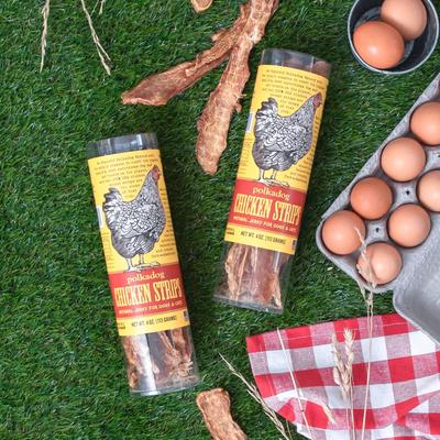 Show full view: Polkadog Chicken Strips Dog & Cat Treats, 4-oz tube slide 5 of 8