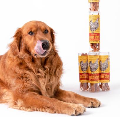 Show full view: Polkadog Chicken Strips Dog & Cat Treats, 4-oz tube slide 6 of 8