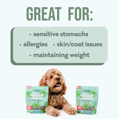 Show full view: Polkadog Green Monstah Bits Crunchy Dog Treats, 7-oz bag slide 5 of 8