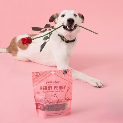 Show full view: Polkadog Henny Penny Bits Crunchy Dog Treats, 7-oz bag slide 6 of 6