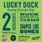 Show in main carousel: Polkadog Lucky Duck Bone Shaped Dehydrated Dog Treats, 7-oz bag slide 3 of 7