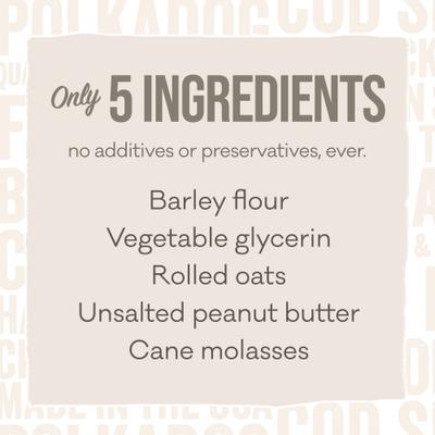 Show full view: Polkadog Wonder Nuggets Peanut Butter Flavor Soft & Chewy Dog Treats, 10-oz bag slide 5 of 9