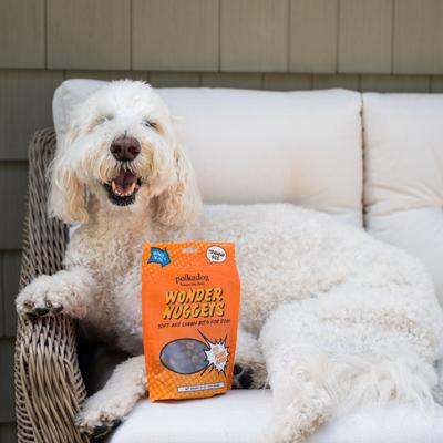 Show full view: Polkadog Wonder Nuggets Peanut Butter Flavor Soft & Chewy Dog Treats, 10-oz bag slide 7 of 9