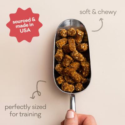 Show full view: Polkadog Wonder Nuggets Sweet Potato & Beef Soft & Chewy Dog Treats, 10-oz bag slide 4 of 6
