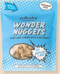 Polkadog Wonder Nuggets Whitefish & Kelp Soft & Chewy Dog Treats, 10-oz bag