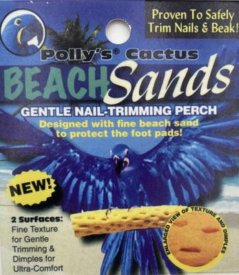 Show full view: Polly's Pet Products Beach Sands Bird Perch, Gold, Large slide 8 of 11