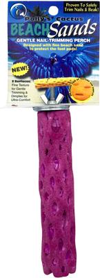 Show full view: Polly's Pet Products Beach Sands Bird Perch, Purple, Small slide 1 of 11