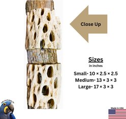 Polly's Pet Products Cactus Delights Bird Toy, Brown, Medium slide 2 of 8