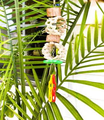 Show full view: Polly's Pet Products Cactus Delights Bird Toy, Brown, Small slide 5 of 11