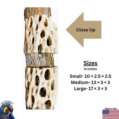 Show full view: Polly's Pet Products Cactus Delights Bird Toy, Brown, Small slide 7 of 11