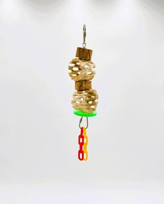 Show full view: Polly's Pet Products Cactus Delights Bird Toy, Brown, Small slide 8 of 11