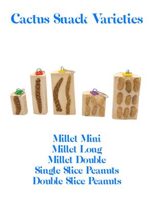 Show full view: Polly's Pet Products Cactus Snack Millet Long Bird Treats slide 9 of 10