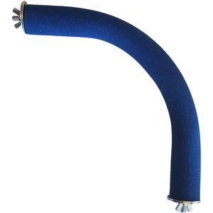 Polly's Pet Products Cozy Corner Bird Perch, Blue, Medium