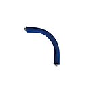 Polly's Pet Products Cozy Corner Bird Perch, Blue, Medium
