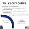 Show in main carousel: Polly's Pet Products Cozy Corner Bird Perch, Blue, X-Large slide 2 of 8